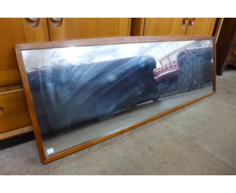 A G-Plan teak framed mirror 