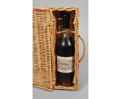 Flasche ArmagnacFrankreich, gemarkt Vieille Réserve Sélectionné par Lafite Rothschild, Füllmenge 750 ml, ungeöffneter Origina