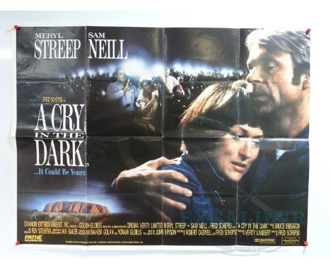 A group of six UK quads to include titles such as A CRY IN THE DARK (1988), SPRING AND PORT WINE (1970) and DEATH IN VENICE (