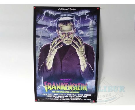 FRANKENSTEIN (1931) - An official Tom Walker print with certificate of authenticity - 10 of 31 (1 in lot)
