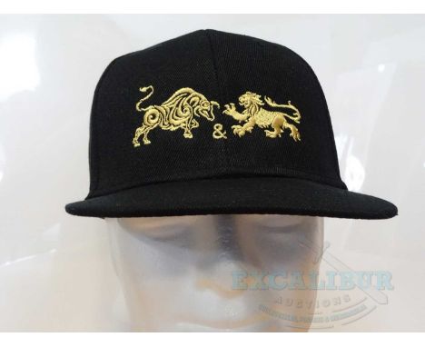 A group of six crew clothing items comprising HOBBS &amp; SHAW (2019) a black cap and beanie ; FAST AND FURIOUS 6 (2013) whit