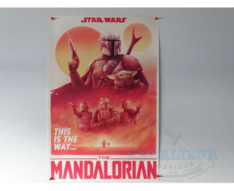 THE MANDALORIAN (2019) - An official Tom Walker print with certificate of authenticity - 21 of 30 (1 in lot)