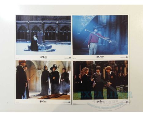 HARRY POTTER AND THE PHILOSOPHER'S STONE (2001) - A set of 12 oversized lobby cards - Flat/Unfolded (1 in lot)