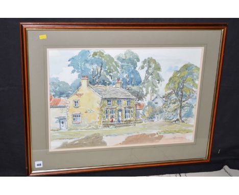 A watercolour, by K. Brinkley - 'Piercebridge', signed, inscribed and dated '79.