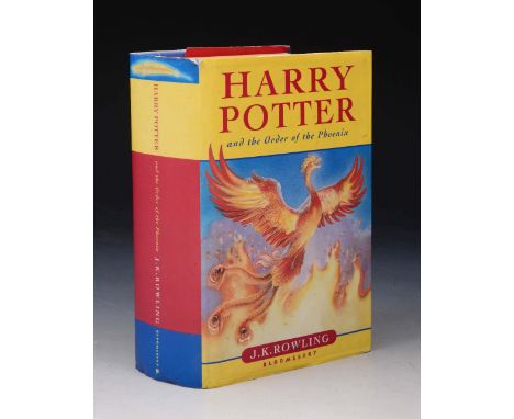 ROWLING, J.K. Harry Potter and the Order of the Phoenix. Bloomsbury 2003. first edition. hardback with dust jacket. 