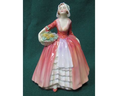 ROYAL DOULTON GLAZED CERAMIC FIGURE- JANET, HN1537