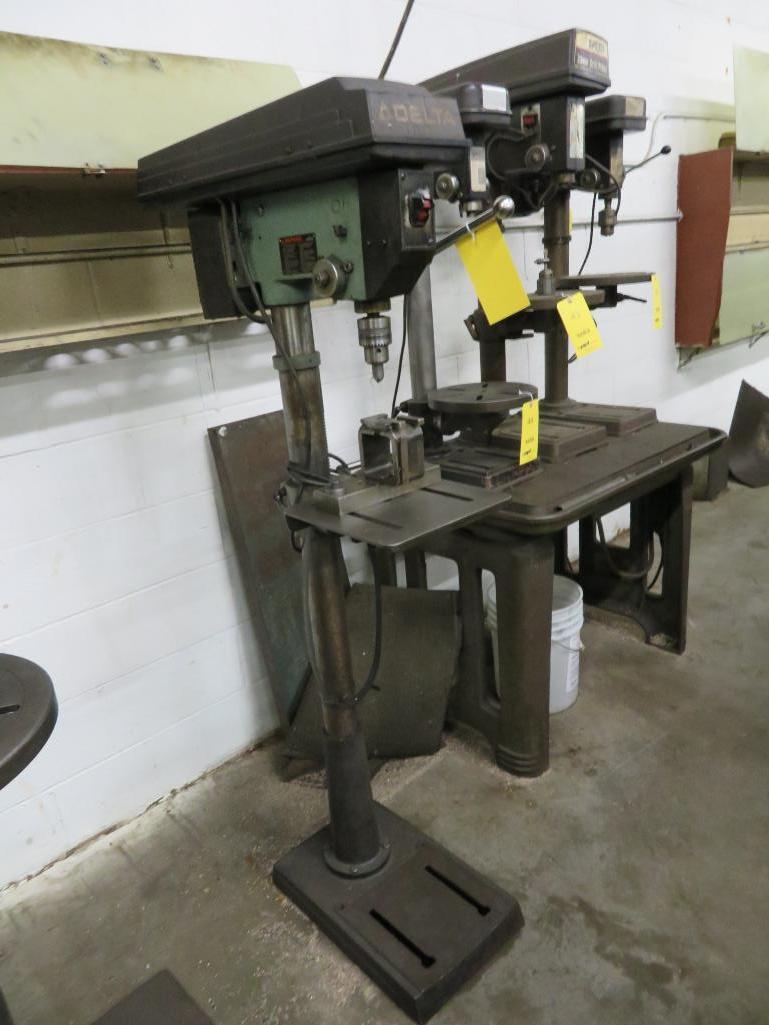 Delta 14 in. Drill Press, Crank Adjustable Work Table