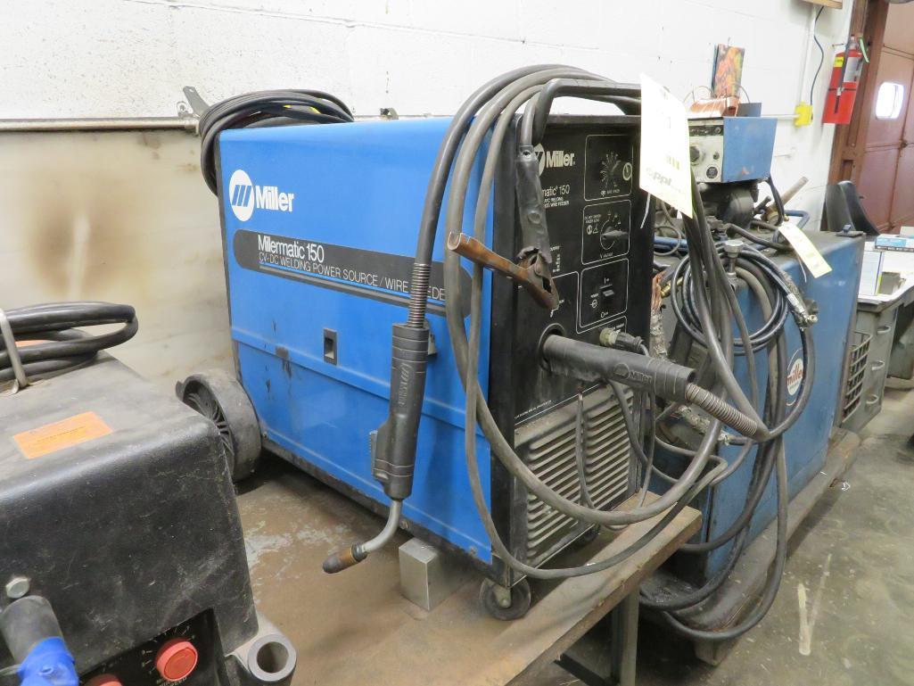 Miller 150 Amp Portable MIG Welder Model Millermatic 150 CVDC, with