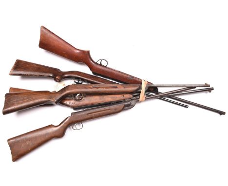 5 air rifles: .177” Webley Jaguar, GWO &amp; C, retaining much original finish (stock worn); Diana Mod. 27, WO &amp; basicall