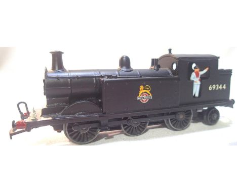 OO scale kit built class N5, 0.6.2 tank, white metal, finished as 69344, Black, Early Crest very good build and finish, missi