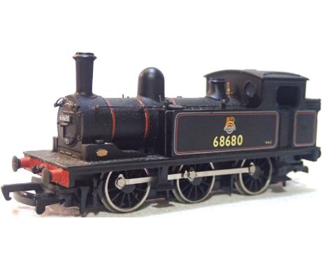 OO scale Bachmann class J72, black, 68680, Early Crest, in very good to excellent condition, unboxed. P&amp;P Group 1 (£14+VA