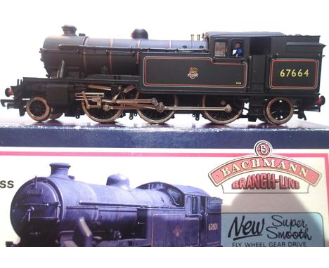 OO scale Bachmann 31-602 Class VI tank, 67664, Black Early Crest in very good to excellent condition, box is fair. P&amp;P Gr