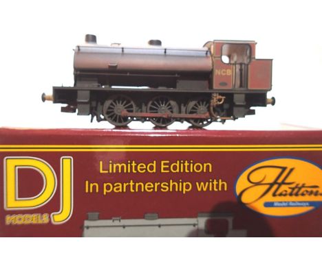 OO scale DJ models/Hattons class J94, N.C.B Peckfield Colliery, Maroon, weathered in excellent condition, storage wear to box