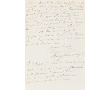 Son of a Rake.- Pole-Tylney-Long-Wellesley (William Richard Arthur, fifth earl of Mornington, 1813-63) Approximately 28 Autog