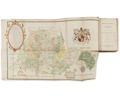 London.- Robinson (William) The History and Antiquities of the Parish of Tottenham, 2 vol. in 1, second edition, 2 folding ha