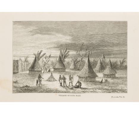 Africa.- Cameron  (Verney Lovett) Across Africa, 2 vol., first edition, half-titles, wood-engraved frontispieces, 27 plates, 