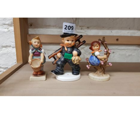 3 HUMMEL FIGURES 
