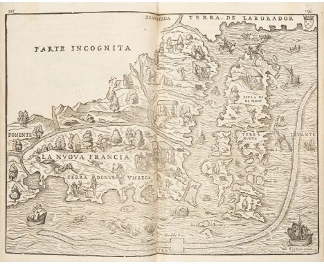 In 2° (308 x 218 mm); [4], 34, 394 [ma 395]; 5, [1], 9-18, [10], 256, 90; [6], 36, 430 [ma 414] carte. 1 veduta a piena pagin