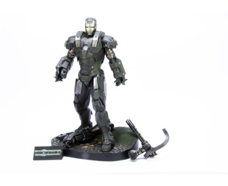 Sideshow Collectibles Iron Man 2 War Machine Maquette, limited edition of 400, includes display base, name plaque, removable 