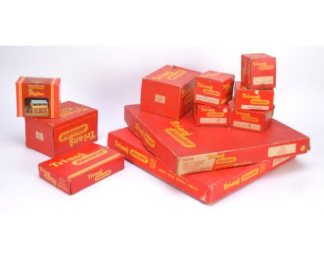 Tri-ang 00 Gauge small and large boxed Accessories,  R161 Operating Hopper Car Set, R408 Electric Turntable, R170 BR electric