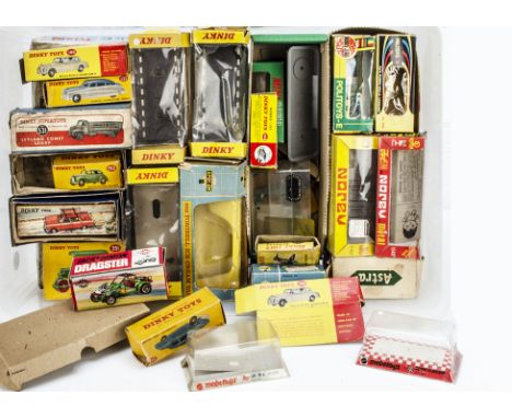 Dinky, Corgi, Spot-On  and Other Empty Boxes, including empty boxes for Dinky Toys 531 Leyland Comet, 198 Rolls-Royce Phantom