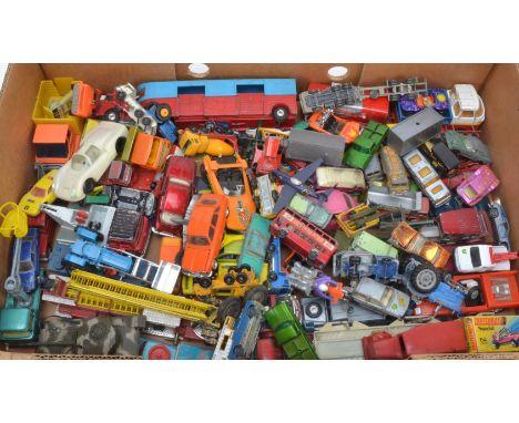 Playworn Diecast Vehicles, a postwar and later collection of vintage and modern private, commercial and military vehicles in 