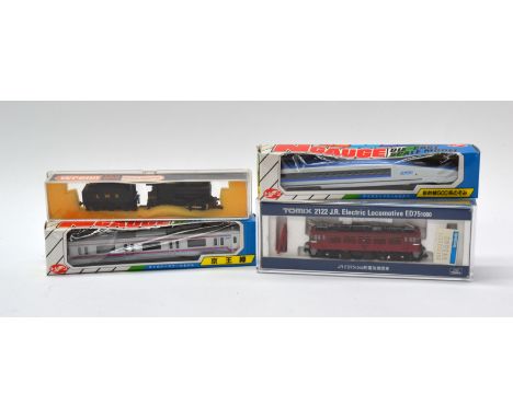 N Gauge Locomotives by various makers, Tomix 2122 JR Electric Locomotive ED75 1000, Lima for Wrenn LMS black 0-6-0 4547 Locom
