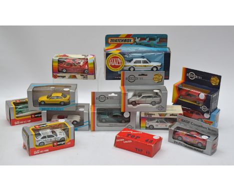 Modern Diecast BMW Models a boxed collection of 1:43 scale mostly modern cars including examples by Gama Mini (15), Burago (7