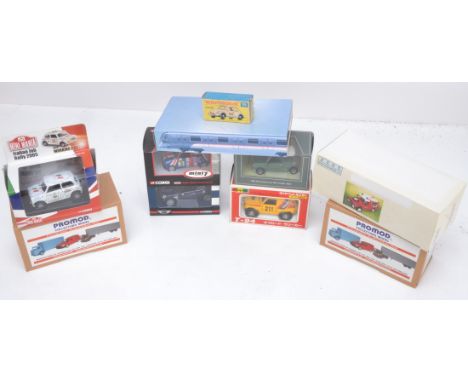 Modern Diecast Vehicles, a boxed group comprising Hong Kong Model Co, 1063G Bomb Disposal (with some loose parts), Promod PRO