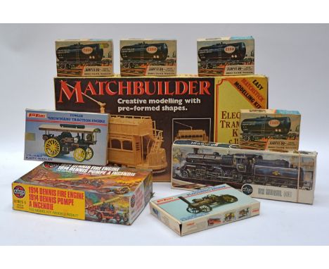 Airfix and Keil Kraft 00 Gauge unmade Kits with Airfix Hobby's Kit Billings Boat and Matchmaker larger scale kits, Airfix, BR