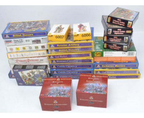 Historical Figure Kits and Britain's Knights of Agincourt, a boxed group 1:72 scale ranging from Classical world to 19th cent