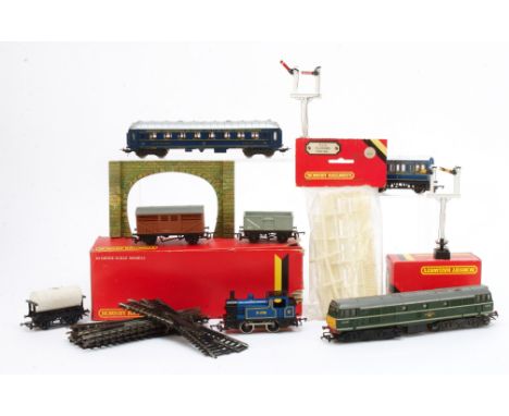 Tri-ang and Tri-ang Hornby with early Hornby 00 Gauge Locomotives Rolling stock and Accessories, unboxed Tri-ang BR green A1A