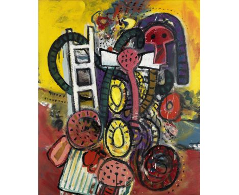 Alan Davie C.B.E., H.R.S.W., R.A. (British, 1920-2014)Little Resurrection signed, titled, inscribed and dated twice 'Alan Dav