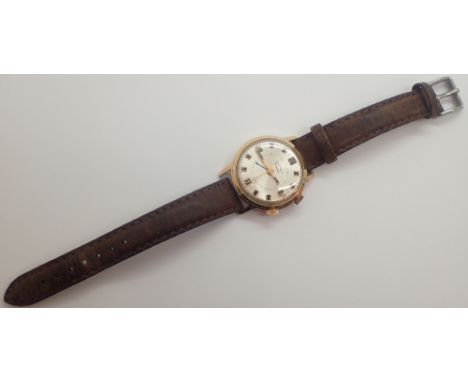 Vintage Sekonda 18 jewel alarm wristwatch 