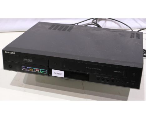 Samsung 6 head VHS and DVD player/recorder. Not available for in-house P&amp;P 