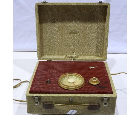 Marconiphone vintage cased valve radio. Not available for in-house P&amp;P