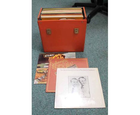 INTERESTING COLLECTION OF EARLY FOLK, COUNTRY & WESTERN, CAJUN AND OTHER RECORDS
including   Various - The Wheels Of The Worl