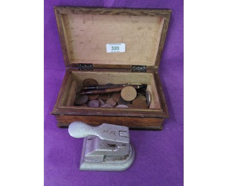A selection of vintage coins money and currency 