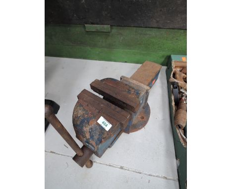 A bench vice 