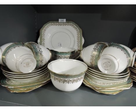A vintage part tea service by Gladstone china 