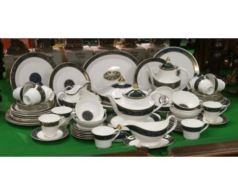 A Royal Doulton Carlyle pattern tea / dinner service, approximately 79 pieces.