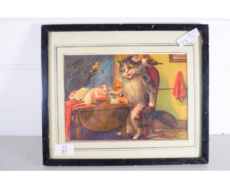 PRINT AFTER LOUIS WAIN
