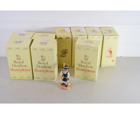 NINE BUNNIKINS - TALLY HO, AUTUMN, CLEAN SWEEP ETC
