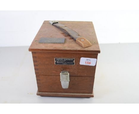 BOXED ANEROID BAROMETER