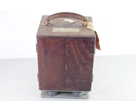 BOXED ANEROID BAROMETER