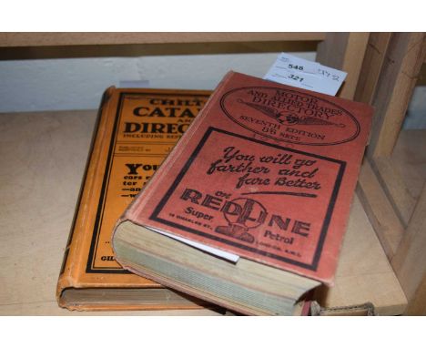 CHILTON CATALOG AND DIRECTORY A CLASSIFIED BUYERS GUIDE AND REFERENCE BOOK FOR AUTOMOBILE WHOLESALERS RETAILERS FLEET OWNERS 
