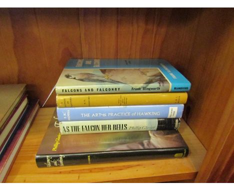 Five books on Falconry and Hawking incl. Woodford "A Manual of Falconry"; Michell "The Art and Practice of Hawking" etc (5)