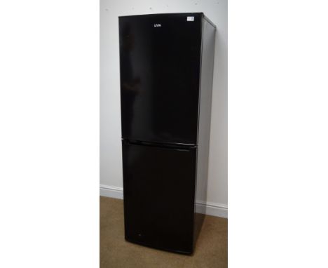 Logik LFC55B16 fridge freezer, W55cm, H164cm, D59cm (This item is PAT tested - 5 day warranty from date of sale) Condition Re