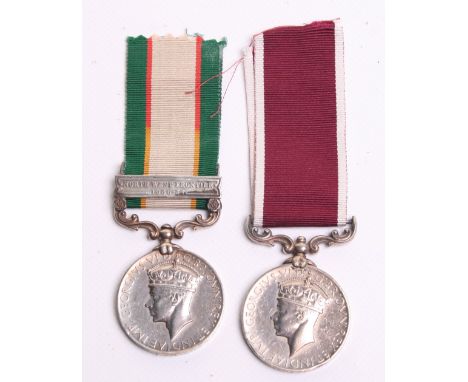 George VI Indian General Service Medal with clasp North West Frontier 1936-37 awarded to TD-171891 L-NAIK LAL KHAN R.I.A.S.C.