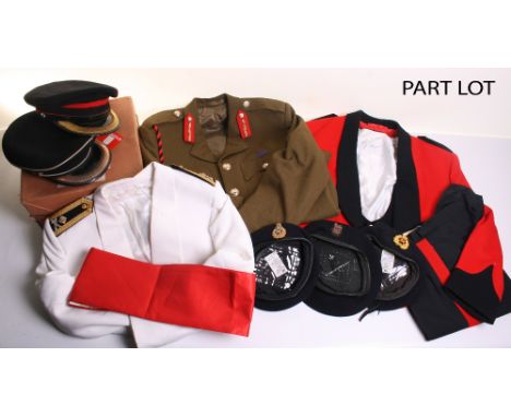 Uniform & Headdress Grouping of Major General D H D Selwood Army Legal Corps, the uniforms consist of 2x officers service dre